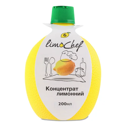 Концентрат Eurofood лимонний с/б,250мл