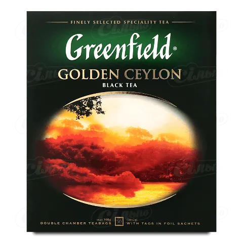 Чай чорний Greenfield Golden Ceylon, 50*2г