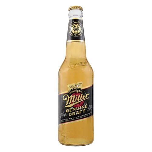 Пиво 0.45л 4.7% світле фільтроване пастеризоване Genuine Draft Miller пл