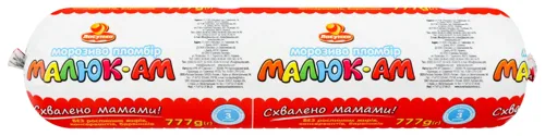 Морозиво пломбір Малюк-Ам Ласунка м/у 777г