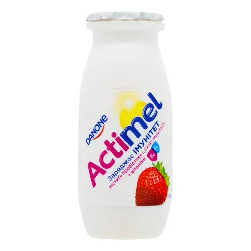 Продукт кисломолочний «Actimel» з полуницею 1.5%, 100г