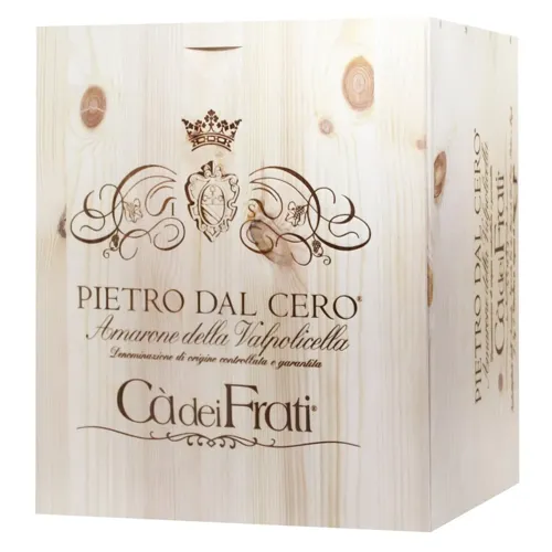 Вино Ca Dei Frati Pietro dal Cero Amarone della Valpolicella червоне напівсухе набір 16% 4,5л