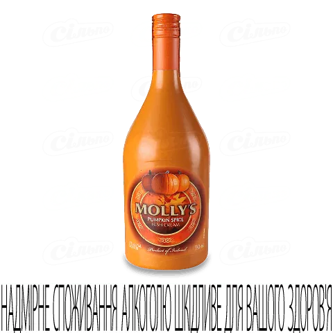 Лікер Molly's Pumpkin Spice Irish Cream 0.75л 17%