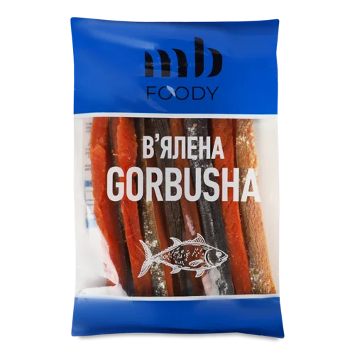 Рибні Стріпси В'ялені Gorbusha, в/ґ, 1 кг