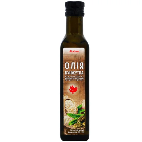Олія кунжутна Auchan 240мл