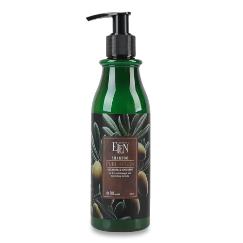 Шампунь для Сухого Та Пошкодженого Волосся Pure Argan Elen Cosmetics 250мл