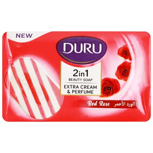 Мило тверде Duru Extra Cream&Perfume Червона троянда 100г