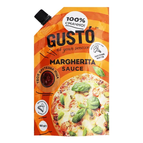 Соус Маргарита Gusto для піци 180г
