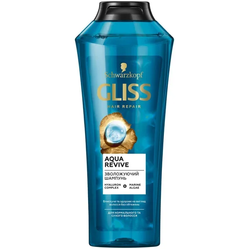 Шампунь Gliss Kur Aqua Revive 400мл