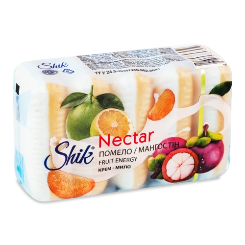 Туалетне Крем-мило Помело-Мангостін Nectar Shik, 5х70г