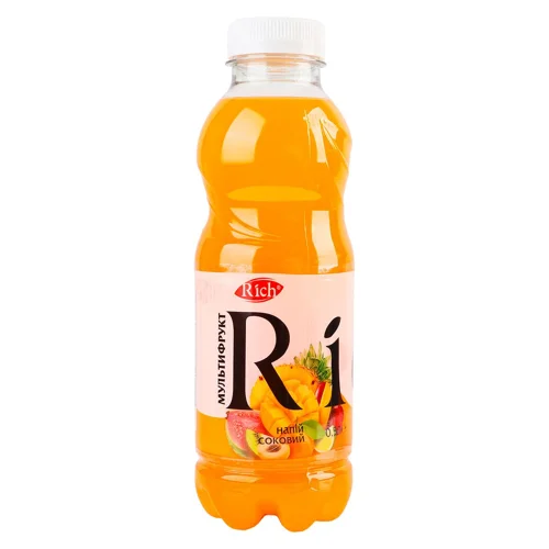 Напій соковий Rich мультифрукт 0,5л