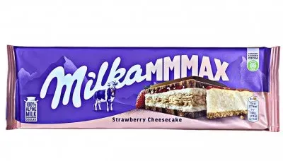 Шоколад Milka Полуничний чизкейк 300г