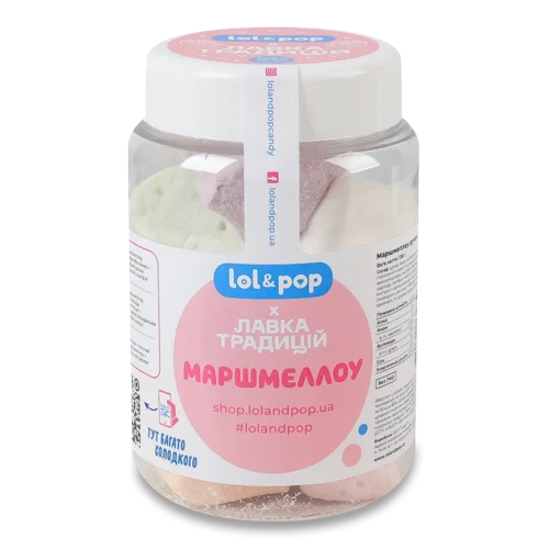 Маршмеллоу Ручної Роботи Lol&Pop В/ґ 130г