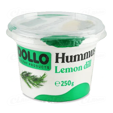 Хумус Dollo Healthy Products «Лимон», 250г