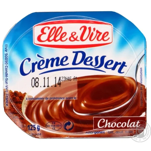 Десерт Ель Вір шоколадний з вершками 125г Франція