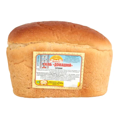 Хліб формовий Домашній Ніжин, 400г