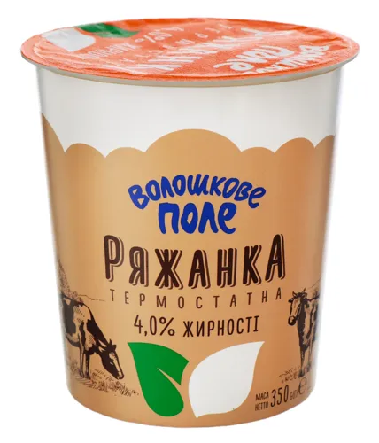 Ряжанка 4% термостатна Волошкове поле ст 350г