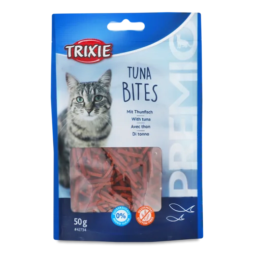 Ласощі Для Котів Туна Bites Premio Trixie, В/ґ, 50г