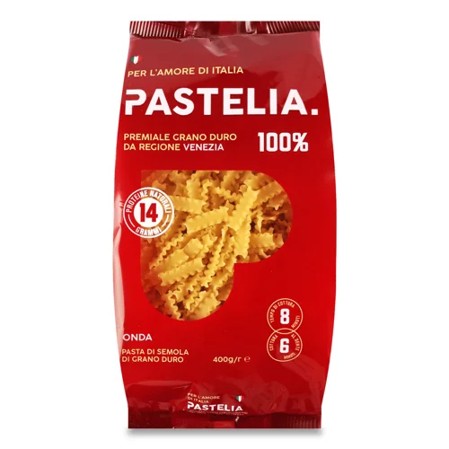 Вироби макаронні Pastelia Onda,400г