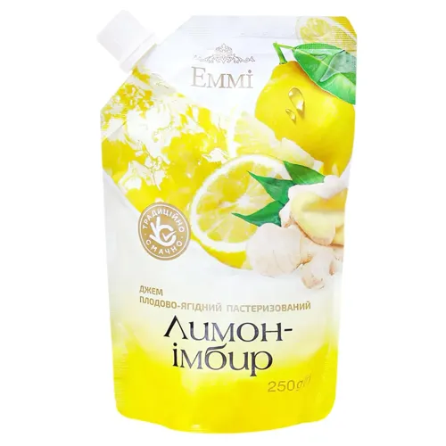 Джем Лимон-імбир Еммі 250г д/п