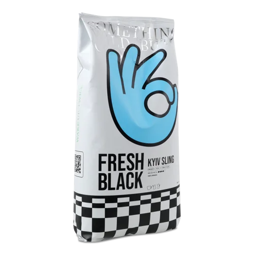 Кава Свіжообсмажена В Зернах Kyiv Sling Fresh Black, 1кг