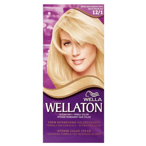 Фарба для волосся Wellaton 12/1 Яскравий попелястий блонд