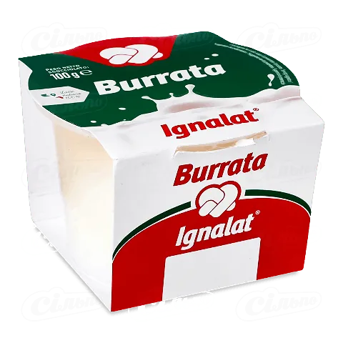 Сир Arrigoni Burrata з коров’ячого молока 61,7%, 100г