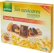 Печиво Gullon без цукру Diet Nature Асорті 319г