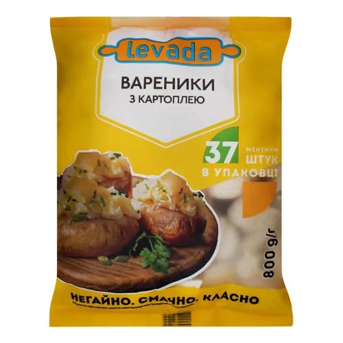 Вареники з картоплею Levada м/у 800г