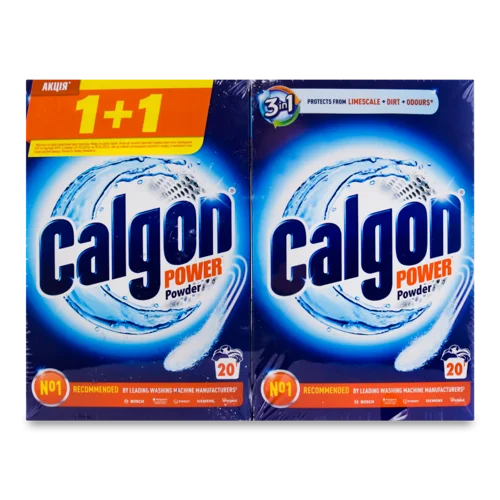 Засіб Для Пом'якшення Води Power 3в1 Calgon 2шт, В/К