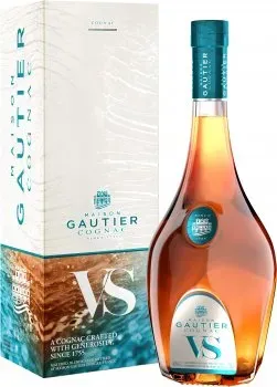 Коньяк Gautier VS 0.7л 40% в подарковій упаковці