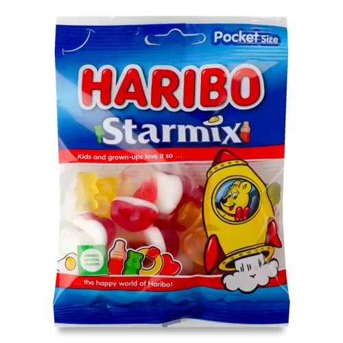 Цукерки Желейні Starmix Haribo, В/ґ, 80г