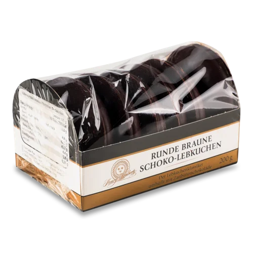 Пряники Коричневі Покриті Шоколадом Henry Lambertz, В/ґ, 200г