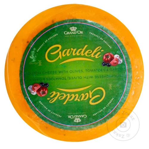 Сир Gardeli Гауда з оливками та томатами 50%
