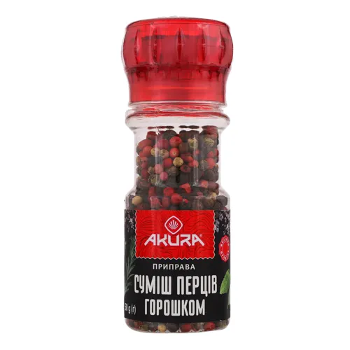 Суміш перців горошком Akura с/б 60г