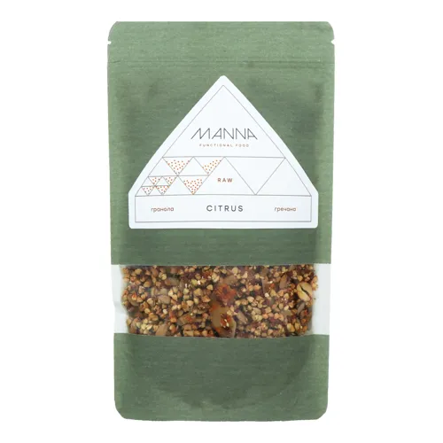 Гранола гречана Citrus Manna д/п 200г