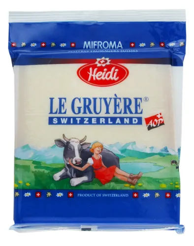 Сир 51% Le Gruyere Heidi м/у 0.17кг