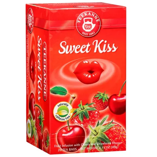 Чай фруктовий «Teekanne» Солодкий поцілунок 20шт 2г
