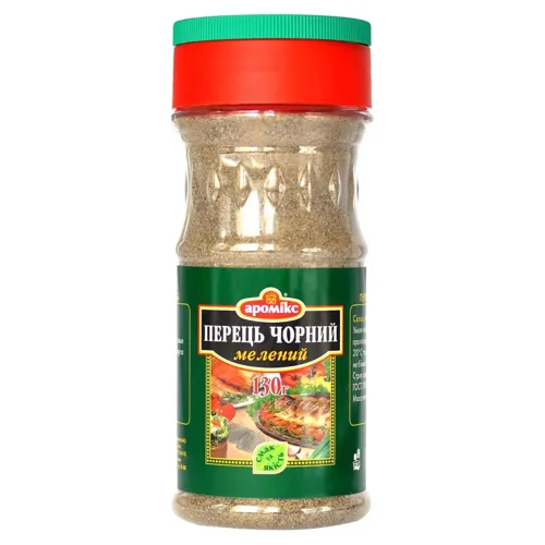 Перець Аромікс чорний мелений 130г
