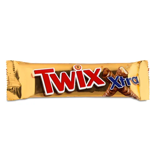 Печиво Twix Xtra пісочне з карамеллю в молочному шоколаді 75г