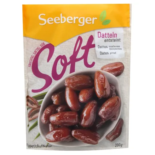 Фініки Seeberger Екстра м'які без кісточки 200г