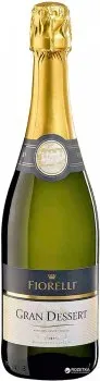 Вино ігристе Fiorelli Гран Десерт біле солодке, 0,75л