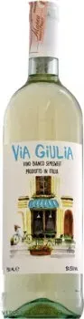 Вино Via Giulia Bianco біле полусолодке 0.75л 10.5%