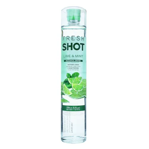 Настоянка 0.5л 28% Lime&Mint Fresh Shot пл