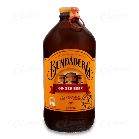 Напій Bundaberg Ginger Beer безалкогольний сильногазований, 0,375л