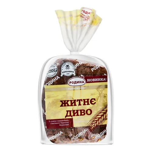 Хліб Житнє диво Родина м/у 0.5кг