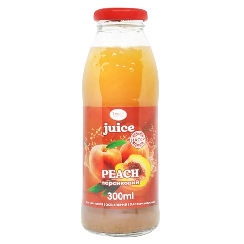 Сік Teo Food персиковий 0,3л