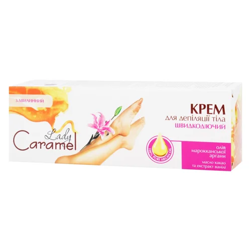 Крем для депіляції Lady Caramel Швидкодіючий 100мл
