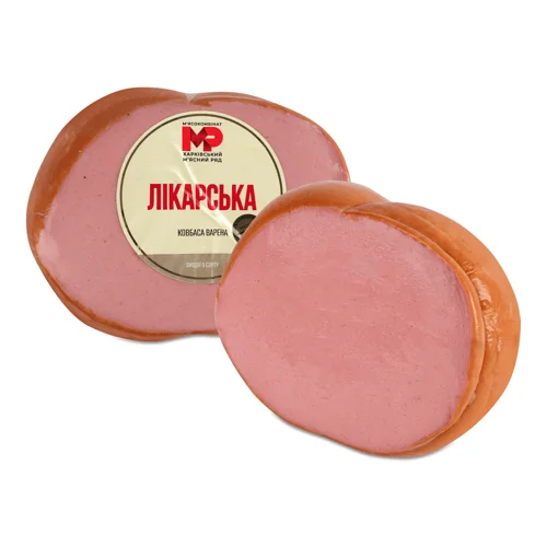 Ковбаса Харківський МР Лікарська варена в/г міхур кг