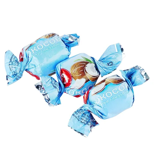 Цукерки Ашан Кокосова глазурована вагова